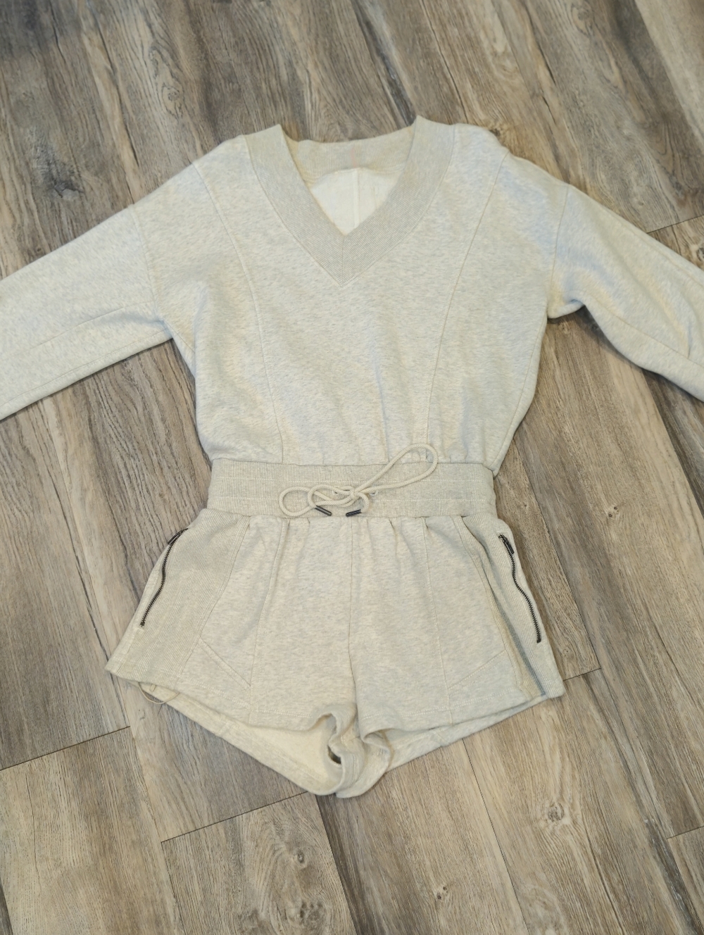 FP Movement Intercept Romper Heather Gray XS Free People Athletic Lounge - Picture 11 of 13